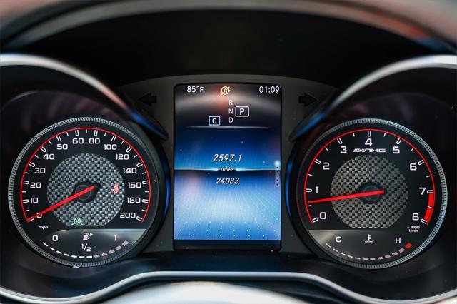 used 2020 Mercedes-Benz AMG C 63 car, priced at $64,995