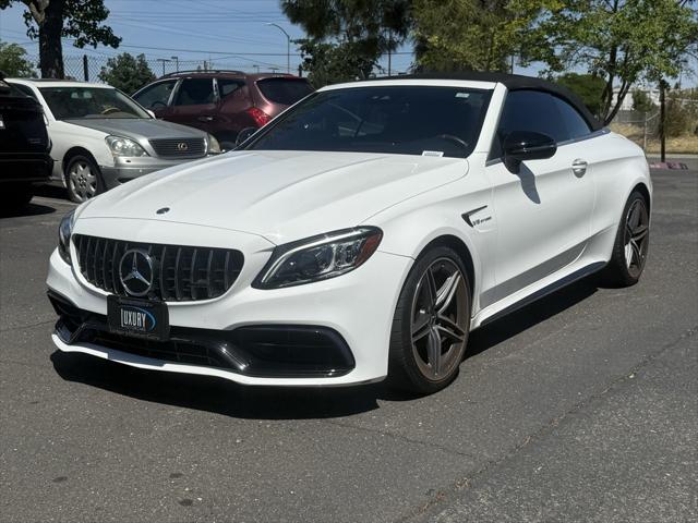used 2020 Mercedes-Benz AMG C 63 car, priced at $64,995