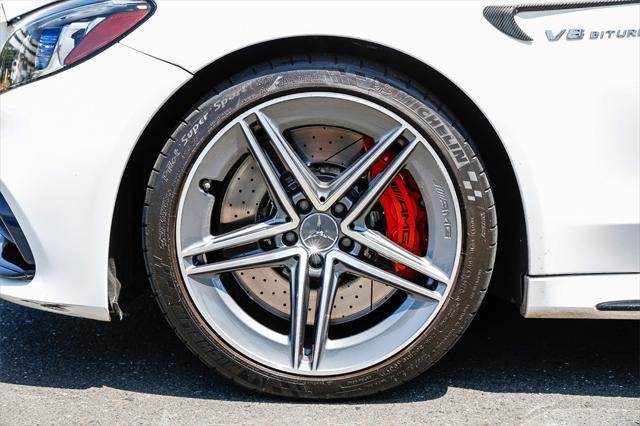 used 2020 Mercedes-Benz AMG C 63 car, priced at $61,555