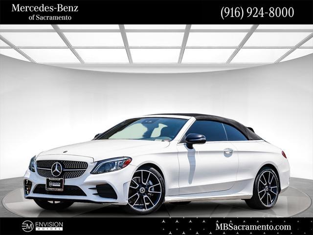 used 2021 Mercedes-Benz C-Class car, priced at $35,350