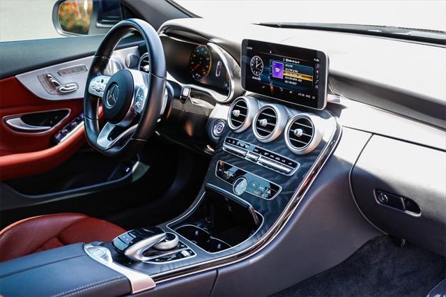 used 2021 Mercedes-Benz C-Class car, priced at $35,350