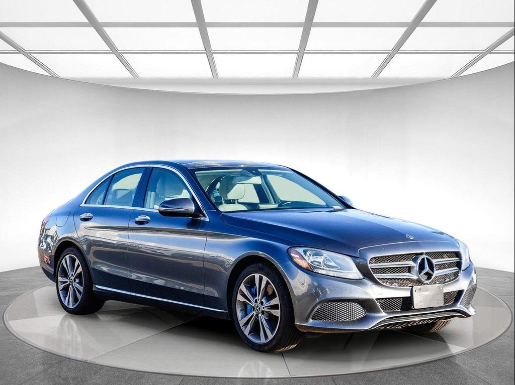 used 2017 Mercedes-Benz C-Class car, priced at $17,990