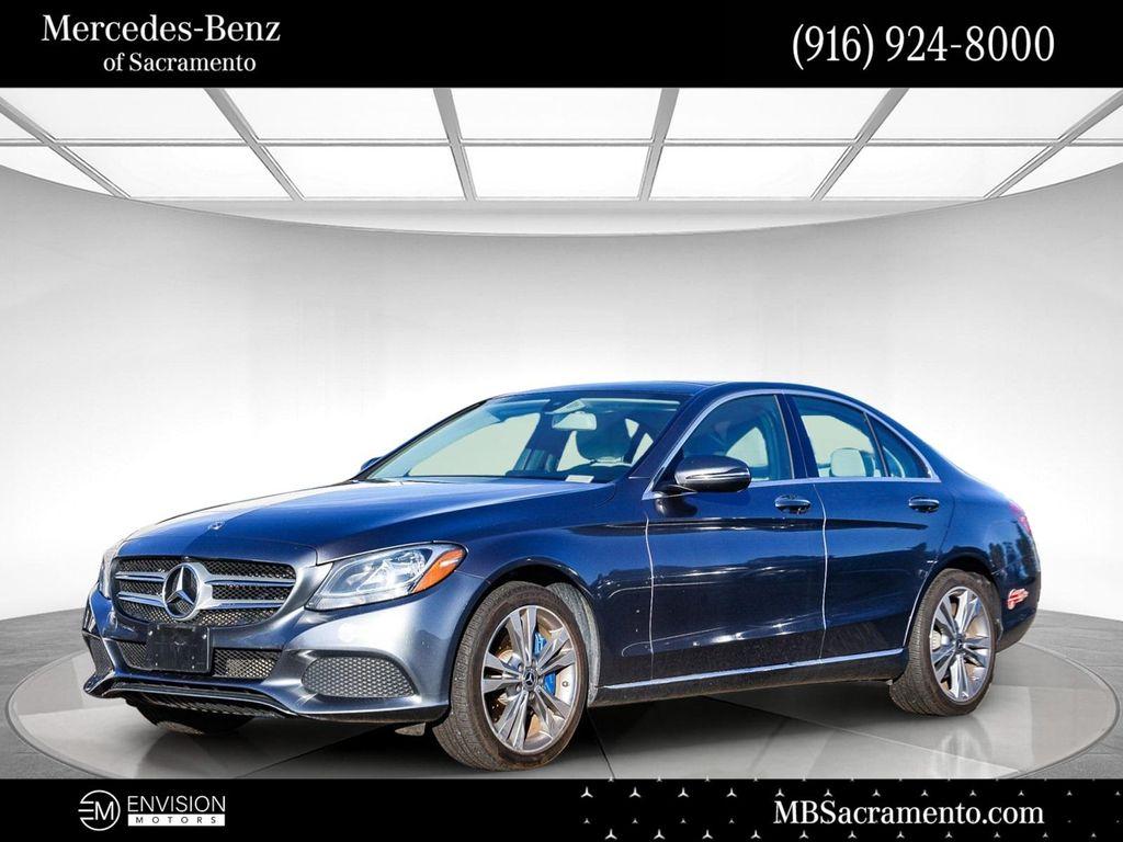 used 2017 Mercedes-Benz C-Class car, priced at $17,990