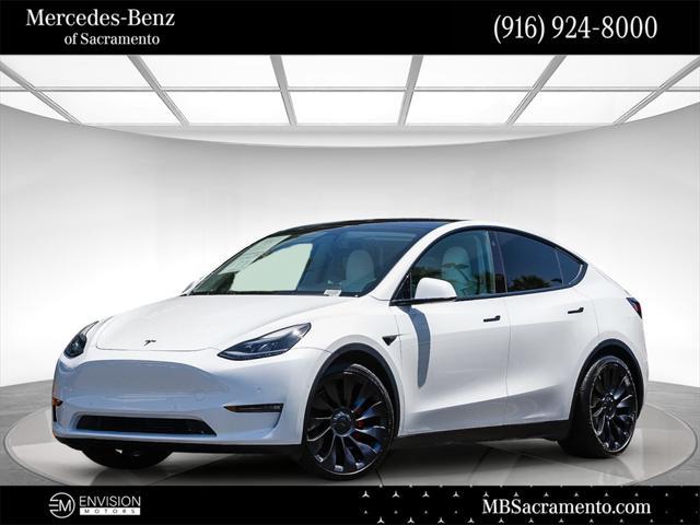 used 2022 Tesla Model Y car, priced at $32,333