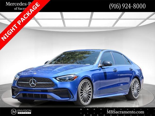 used 2022 Mercedes-Benz C-Class car, priced at $33,777