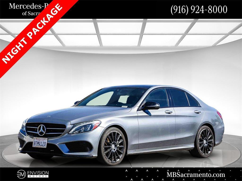 used 2016 Mercedes-Benz C-Class car, priced at $14,995