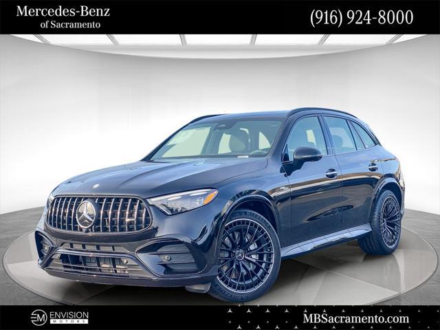 new 2025 Mercedes-Benz AMG GLC 43 car, priced at $79,370