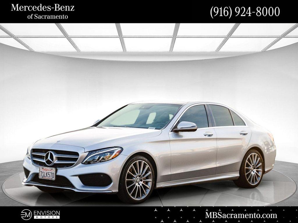 used 2016 Mercedes-Benz C-Class car, priced at $17,495
