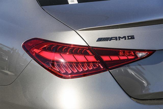 new 2024 Mercedes-Benz AMG C 43 car, priced at $75,385