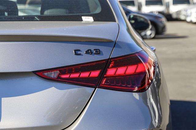 new 2024 Mercedes-Benz AMG C 43 car, priced at $75,385