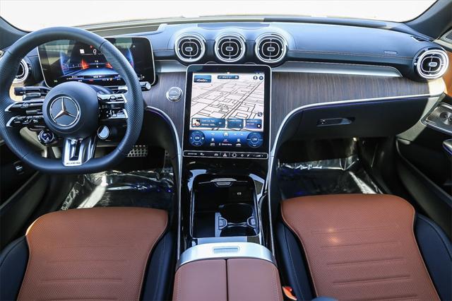 new 2024 Mercedes-Benz AMG C 43 car, priced at $75,385