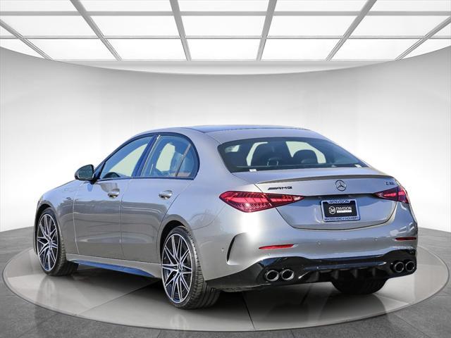 new 2024 Mercedes-Benz AMG C 43 car, priced at $75,385