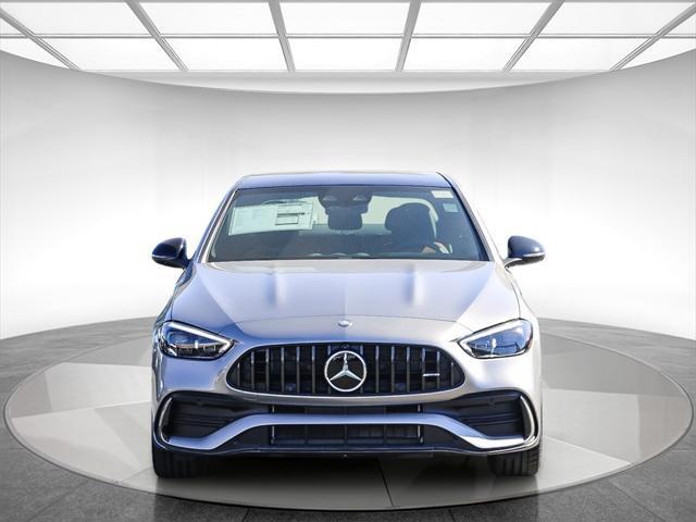 new 2024 Mercedes-Benz AMG C 43 car, priced at $75,385