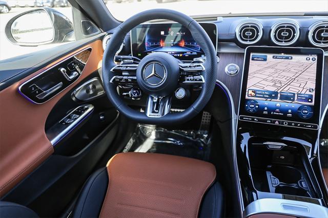 new 2024 Mercedes-Benz AMG C 43 car, priced at $75,385