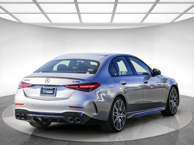 new 2024 Mercedes-Benz AMG C 43 car, priced at $75,385