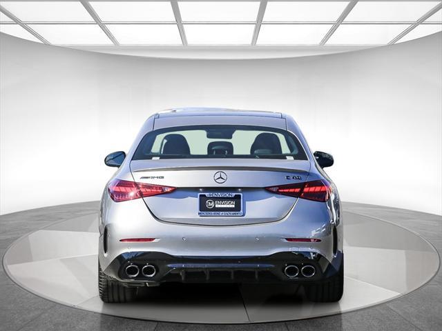 new 2024 Mercedes-Benz AMG C 43 car, priced at $75,385