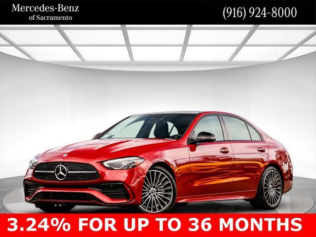 used 2024 Mercedes-Benz C-Class car, priced at $42,444