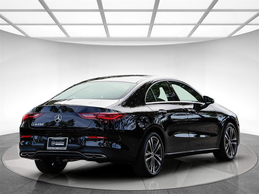 new 2025 Mercedes-Benz CLA 250 car, priced at $45,945