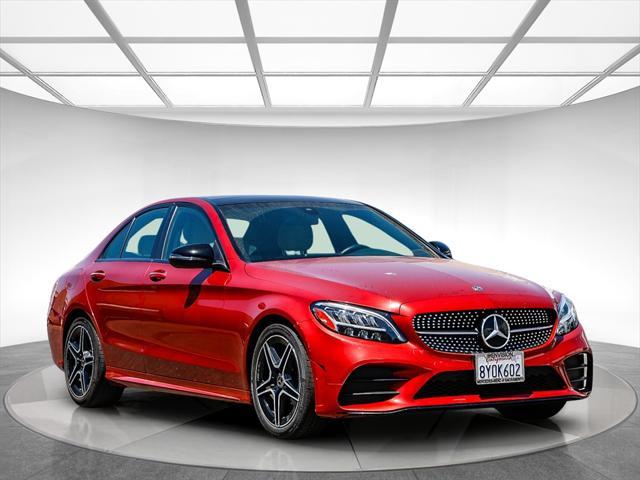 used 2021 Mercedes-Benz C-Class car, priced at $30,995