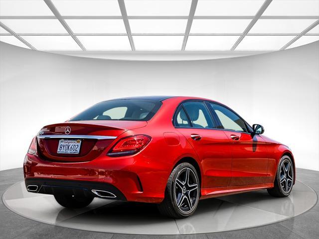 used 2021 Mercedes-Benz C-Class car, priced at $30,995
