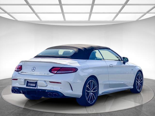 used 2021 Mercedes-Benz AMG C 43 car, priced at $42,940