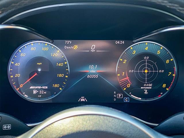 used 2021 Mercedes-Benz AMG C 43 car, priced at $42,940
