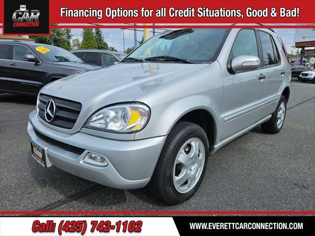 used 2002 Mercedes-Benz M-Class car, priced at $3,999