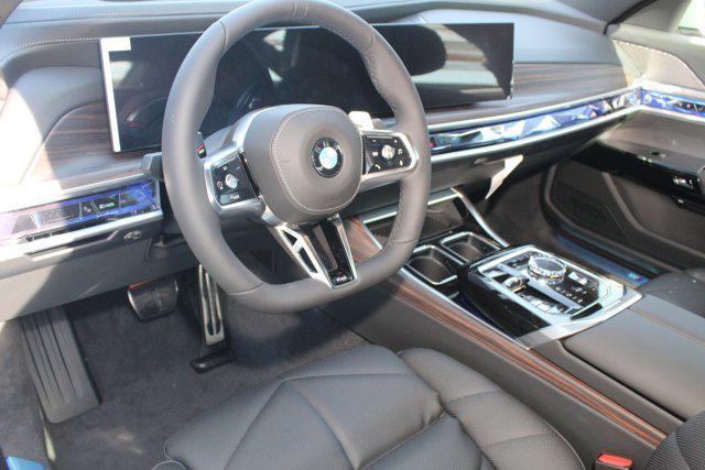 new 2025 BMW 740 car, priced at $110,975