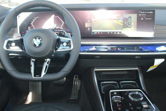 new 2025 BMW 740 car, priced at $110,975