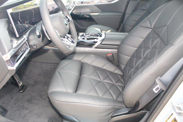 new 2025 BMW 740 car, priced at $112,275