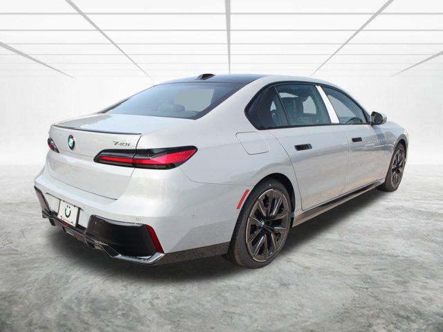 new 2025 BMW 740 car, priced at $112,275