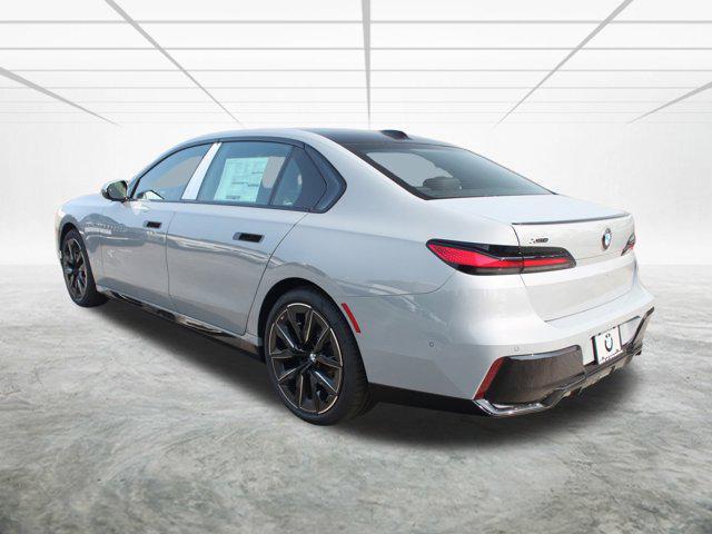 new 2025 BMW 740 car, priced at $112,275