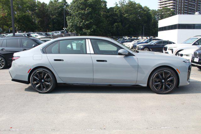 new 2025 BMW 740 car, priced at $112,275