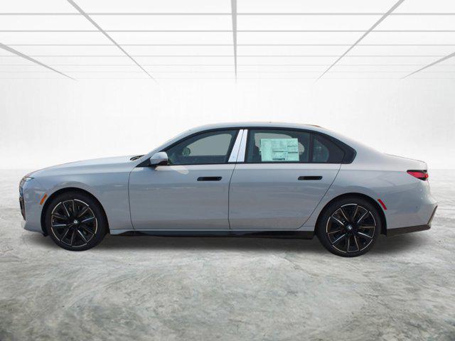 new 2025 BMW 740 car, priced at $112,275