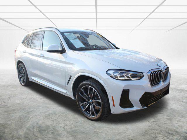 used 2022 BMW X3 car, priced at $37,998