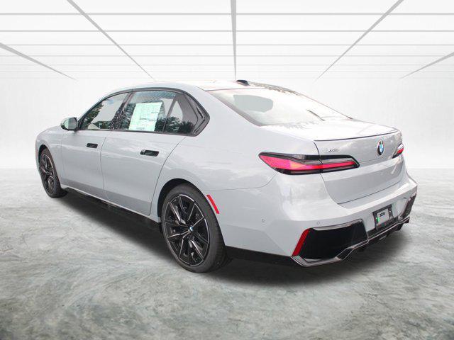 new 2025 BMW 740 car, priced at $111,875
