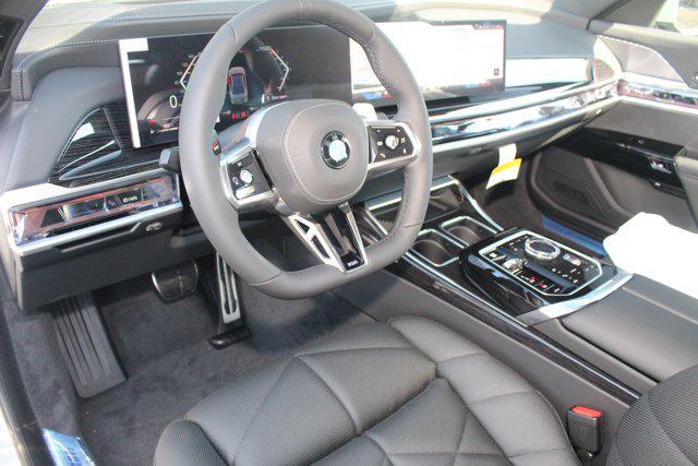 new 2025 BMW 740 car, priced at $110,975