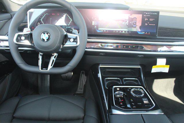 new 2025 BMW 740 car, priced at $110,975