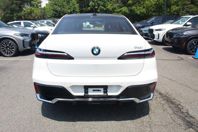 new 2025 BMW 740 car, priced at $98,475