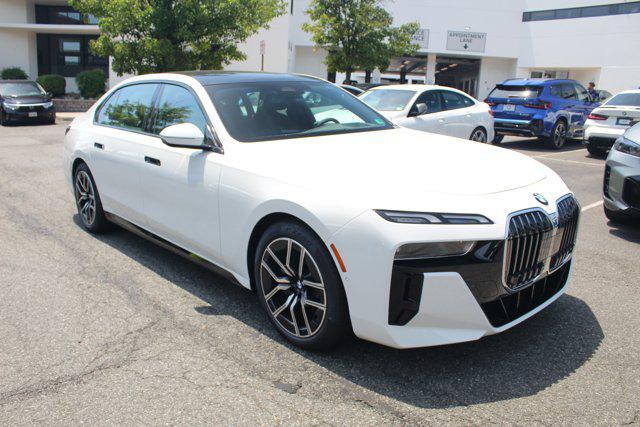 new 2025 BMW 740 car, priced at $98,475