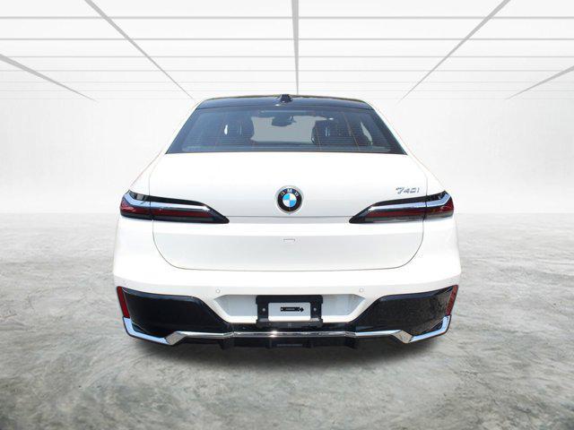new 2025 BMW 740 car, priced at $98,475