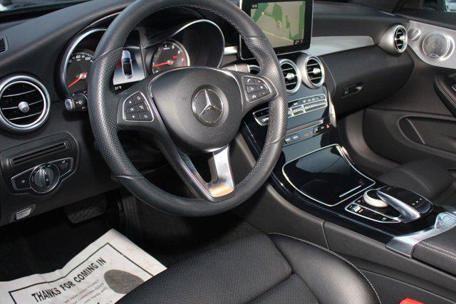 used 2018 Mercedes-Benz C-Class car, priced at $29,988