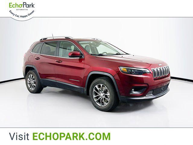 used 2021 Jeep Cherokee car, priced at $16,699