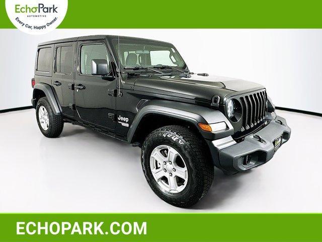 used 2021 Jeep Wrangler Unlimited car, priced at $30,789