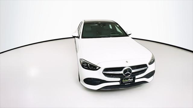 used 2024 Mercedes-Benz C-Class car, priced at $44,989