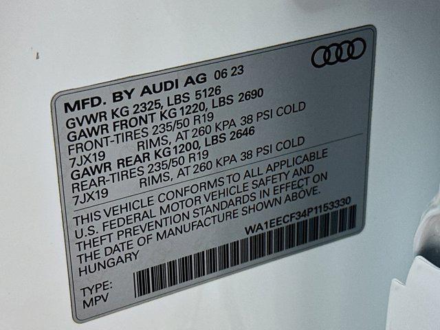 used 2023 Audi Q3 car, priced at $32,289