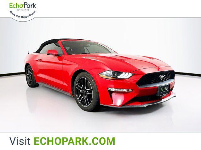 used 2020 Ford Mustang car, priced at $22,799