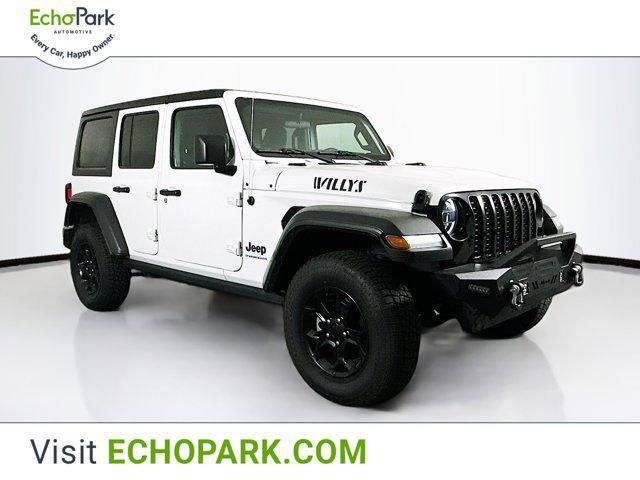 used 2023 Jeep Wrangler 4xe car, priced at $29,989