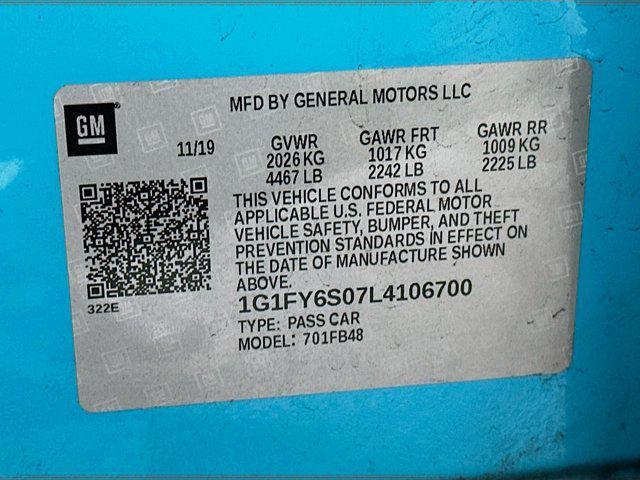 used 2020 Chevrolet Bolt EV car, priced at $9,987