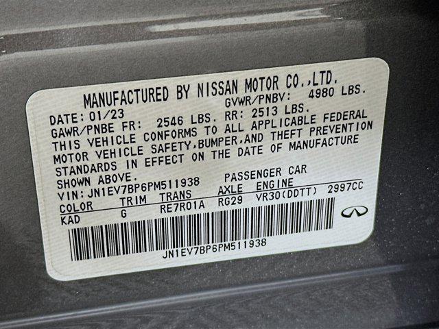 used 2023 INFINITI Q50 car, priced at $25,597